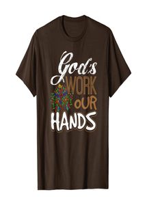 God039s работает на наших руках христианское изучение Библии Tshirt012343128171