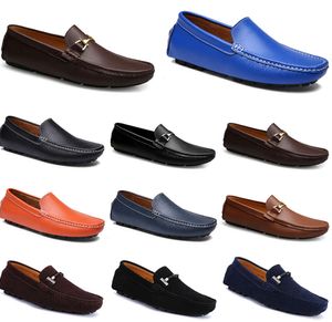 pisellate maschi cubi di drivings casual scarpe traspirabili sola sola luce abbronzatura nera navys bianchi in argento giallo grigio grigio calzature a tutto campo