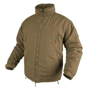 Men's Down Down Parkas Nível 7 Jaqueta de inverno Down Jacket Military Tactical Jacket Mens espessado à prova d'água à prova de vento, caça ao parque de caminhada Q240525