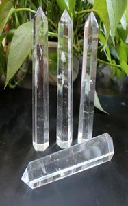 Cristallo naturale Grande Terna di quarzo Cristallo Large Clear Point Crystal Crystal Obelisk Wand Healing8208695