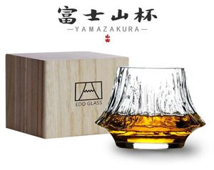 Vidros de uísque de vidro artesanais japoneses Presentes de casamento Glasses Scotchs3978719