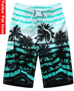 M6XL Mens Swimming Shorts Menwear Men Swiming Tranks بالإضافة إلى حجم Swimsuit Man على الشاطئ ارتداء سروال قصير Bermuda Boardshorts Sunga9171198