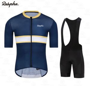 Men039S spårning 2021 Ralpha Pro Team tröja Bicycle Clothing Cykelkläder Tshirt Cykelkläder Topp Shorts och byst 9770930