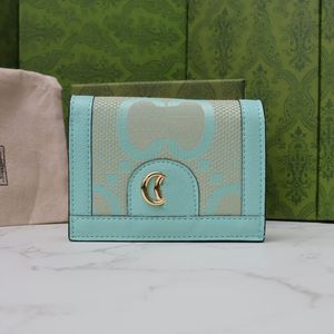 Kvinnor Luxurys designers plånböcker handväska klassisk präglad blomma väska damer dubbla spänne rese plånbok zippy mynt handväska med ruta 11 cm ufkma