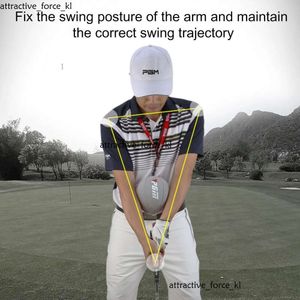 Golf Other Products PGM Swing Trainer Ball PVC Adjustable Inflatable Fixed Arm Posture Corrector Putter Practice Auxiliary Accessorie 304