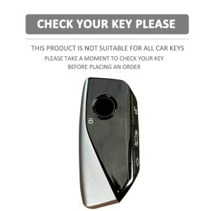 Silicone Car Key Case Cover Protect Shell Fob For BMW I7 X7 G07 LCI IX I20 X1 U11 7 Series G70 G09 XM U06 G81 M3 Key Accessories