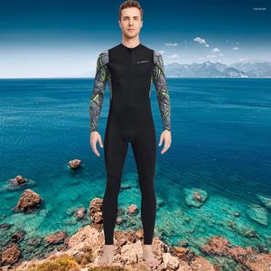 Menas de banho feminina Men mergulhando roupas roupas de manga comprida protetora solar snorkeling snorkeling swimshad à prova de frio anti-arranhão ao ar livre respirável