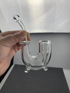 water bong hookahs smoking pipe dab rig glass water pipes glass bongs Three legged bird hookah Customizable colors and payment style welcome to order or wholesale