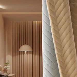 Curtain Super Strong Soundproof Curtains Professional Ultra Thick Double Layer Noise Reduction Bedroom Thickened Full Shading Fabric