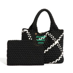 Btteca Vanata Tote Bag Jodie Mini Teen Intrecciato Designer Handwoven large capacity shoulder bag for women's casual trendy mother tote bag