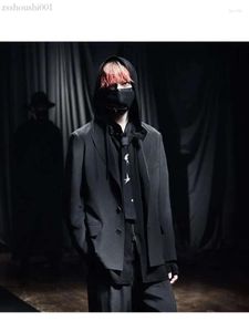 Dzieje Latające Swallow Haftowe odzież Akcesorium UNISEX Dark Style Yamamoto Y3 Man Yohji dla mężczyzn 2062