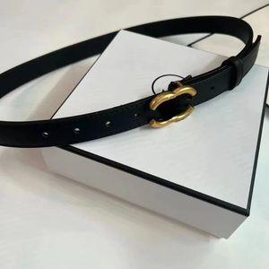 Designer clássico Woman Belt Women Fashion Belt 2.5cm Largura 6 cores sem caixa com camisa de vestido Woman Designers Belts