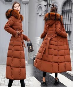 Jacka ner kvinnor bomullsdräkt lång stycke vinterrock kvinnlig koreansk version hålla varm 2012036668483