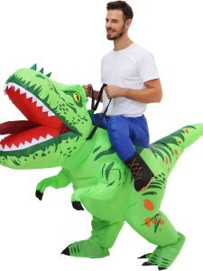Play animale Dinosauro Sflable COSTUME PARTY MASCOT COSTUME ALIEN SULE