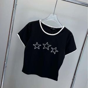 قمصان الرجال الناشئة الناشئة الصغيرة الشهيرة العلامة التجارية الشهيرة Diamond Five Five Star Thirt T-Shirt