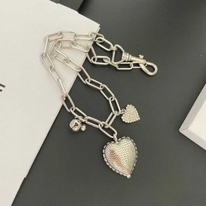 Pendant Necklaces Europe and the United States round large pearl necklace personality temperament style retro exaggerated simple collarbone chain Q240525