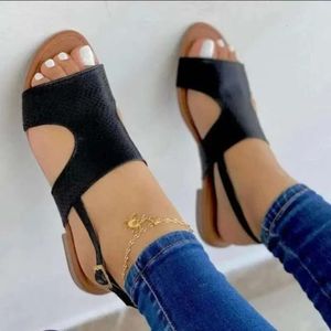 Ladies S Sandals Shoes On Sale 2024 Fashion Solid Leopard Print Women's Summer Casual Outdoor Women Fish Mouth Zapatos Sandal Ladie Shoe Fahi 'Caua 074 L fih Zapato