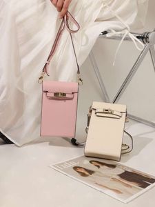 Zaawansowane poczucie stylu zagranicznego małych torbów mody crossbody Torba Summer telefon komórkowy gazeta delikatna mała pionowa torba na telefon komórkowy portfel