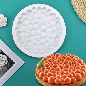 Baking Moulds Fine Round Bubble Mousse Chocolate Fondant Cake Tool French Dessert Silicone Mold