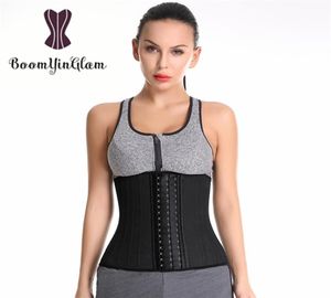 Latex Waist Trainer 25 Steel Boned Body Shaper height 29cm Corset Slimming Belt Waist Cincher Fajas Shaperwear 950 2012225773773