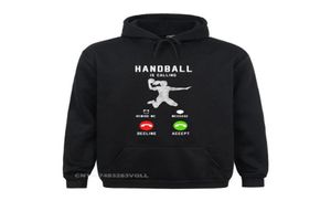 Men039s Hoodies Sweatshirts Handball kallar Player Valentine Day Long Sleeve Funny Leisure Clothes Outdoor Menmen039S3812794