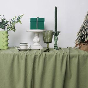 Panno da tavolo 140 cm Avocado verde matrimonio verde banchetto floreale dessert layout grande tovagliolo in tessuto in tessuto pografia oggetti di scena