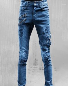 Men039s jeans homens beleza Excelente calça esticada lápis leves97733164