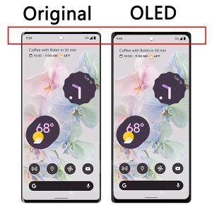 Super Amoled für Google Pixel 6 Pro 6pro Gluog, G8vou LCD -Display Touch Digitizer für Google Pixel6 Pro Display Reparaturteile