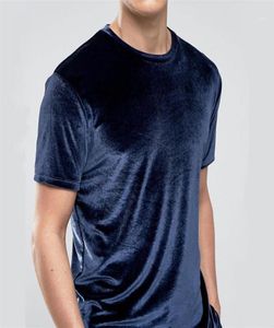 MEN039S Tshirts Erkek Kadife Genişletilmiş Kravat Boyası Uzatılmış Hip Hop Yüksek Sokak Kadife T gömlekleri artı 5xl 6xl 7xl 8xl Tops5590741