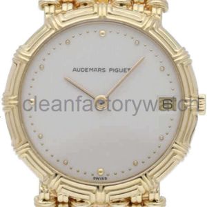 Piquet Mechanical Watches Audemar Luxury APSF Royals Oaks Wristwatch AudemArrSp Wristwatch Classic Men's Watch Automatic 18K Yellow Gold