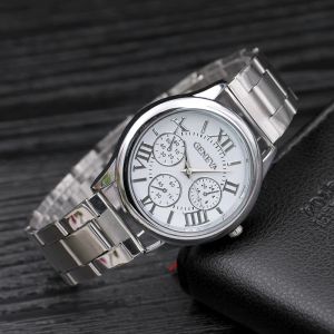 Luxury Watch For Women High Quality Clock Round Dial Wristwatch Ladies Quartz Womens Watches Alloy Strap Reloj Mujer