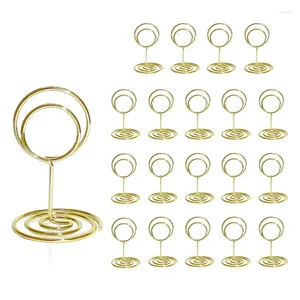 Party Decoration Table Number Holders 20st - 2 tum Mini Place Card Holder Short Stands for Wedding