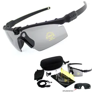 Eyewear per esterni 2024Unisex Sci Goggles Strada Cicling Ciclaggio Tactical Mountaeering pesca da sole anti-ultravioletti