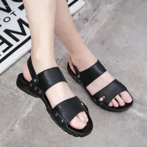 Summer S Men Sandals Open Fashion Trend Trend Beach Shoes Slippers Mens Fahion Shoe Slipper 287 Sandal Andal Hoe Lipper Ho 18C