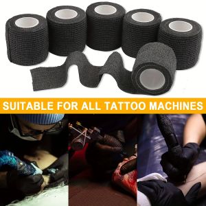 4st Tattoo Grip Tape, Tattoo Grip Wrap Cover Disponible Tape Självhäftande bandage 2 