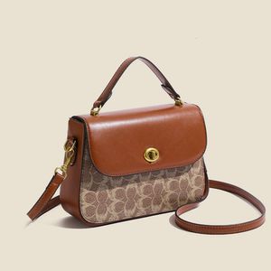 High quality for women's 2024 summer new fashionable and versatile printed crossbody handbag 80% factory wholesale