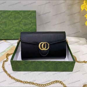 Designerka marmont damska torba crossbody torebka luksusowa torba metalowa łańcuch luksusowy torebka klasyczna piękna torba na ramię