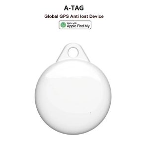 A-TAG NYCKEL FINDER-objekt Finders MFI Certified Bluetooth GPS Cat Dog Pet Locator Tracker Anti-Loss Device fungerar med Apple Hitta min