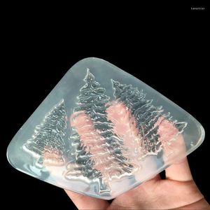 Baking Moulds DIY Handmade Jewelry Mobile Phone Shell Stickers Pine Cypress Christmas Tree Glue Silicone Mold 16344