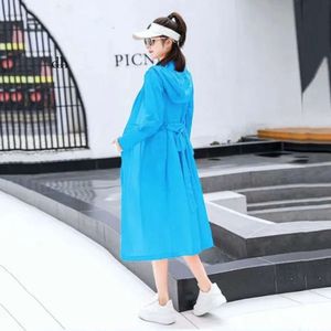 Women's Jackets Long Sunscreen Womenssummer Korean Version Of Loose Super Fairy Fashion Breathable Outdoor Sun-Protective Clothing Thin Coat B2