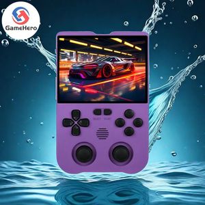 GameHero Magicx XU10 Handheld Game Console 3.5 IPS 4 3 Screen Linux System Retro Portable Video Game Console Childrens Gifts 240521