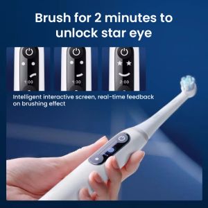 Oral B iO Series 7 Smart Electric Toothbrush 3D Teeth Tracking Brushing 5 Mode Pressure Sensor Ultimate Clean Replace Brush Head