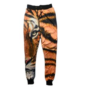 Raisevern New 2015 Sport Joggers Pants 3D Pants Pants Tiger Mężczyznę Kobiet Kobiety do joggingu Spodnie swobodne spodnie w całości i detaliczne f7937289