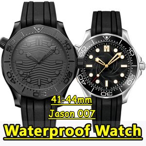 Męskie zegarek designerskie zegarki Wysokiej jakości morze 300 z funkcją ruchu 42/44 mm Automatyczny zegarek mechaniczny 904L Sapphire Sapphire Waterproof z modą pudełko