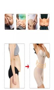 Faja Colombian Zipper Full Body Shaper Plus Size Shapewear For Postpartum Women Super Control Full Body Thigh Shaper Slimming3306289