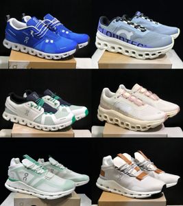 Yeni Cloudmonster Spor Kekatları QC Run Cloud 5 Koşu Ayakkabıları 5 Bulut Canavar Kadın Pembe Kadınlar İçin Tüm Siyah Beyaz Gri Dış Mekan Spor Tenis Eğiticileri EUR 36-45