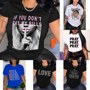 3xl 4xl 5xl Designer T-Shirt Women Letter Printed Tops Short Sleeve Tshirts Crop Top Lady Clothes Womens Clothing Add Style And Color