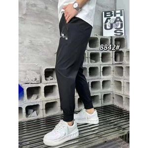 High Quality Cotton Casual Pants, Loose Fitting Men's Pants, Spring And Autumn Leggings, Winter Plush Sanitary Pants, Thickened Sports Pants 528
