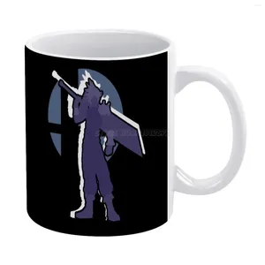 Mugs nuvol-super Smash Bros. White Mug Coffee Girl GIOR Gift Tea Milk Cup Bros Brothers