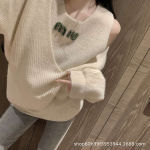 Women's Sweaters Niche Design Trendy Brand Socialite Style Two-piece Sweater Set